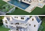 do backyard landscape design 3d rendering deck pool patio garden front yard